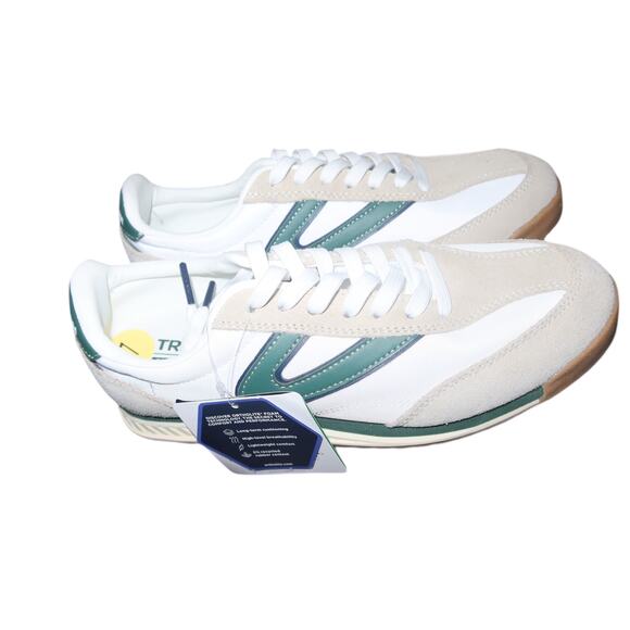 Tretorn Rawlins Women's Leather Canvas Sneakers 7 - Picture 2 of 8